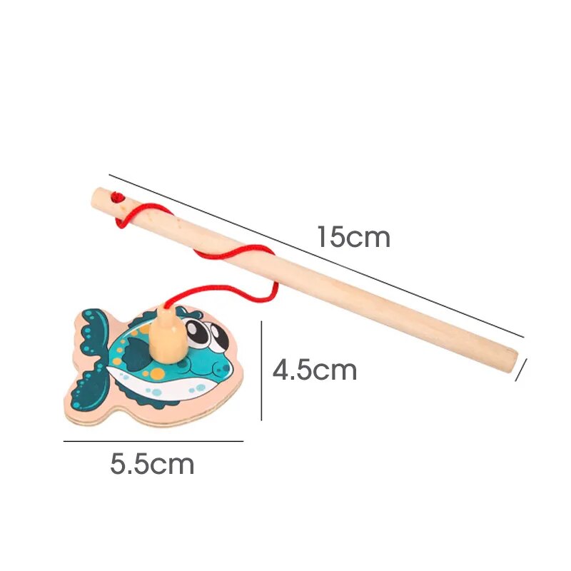 Brinquedo Educativo de Pesca