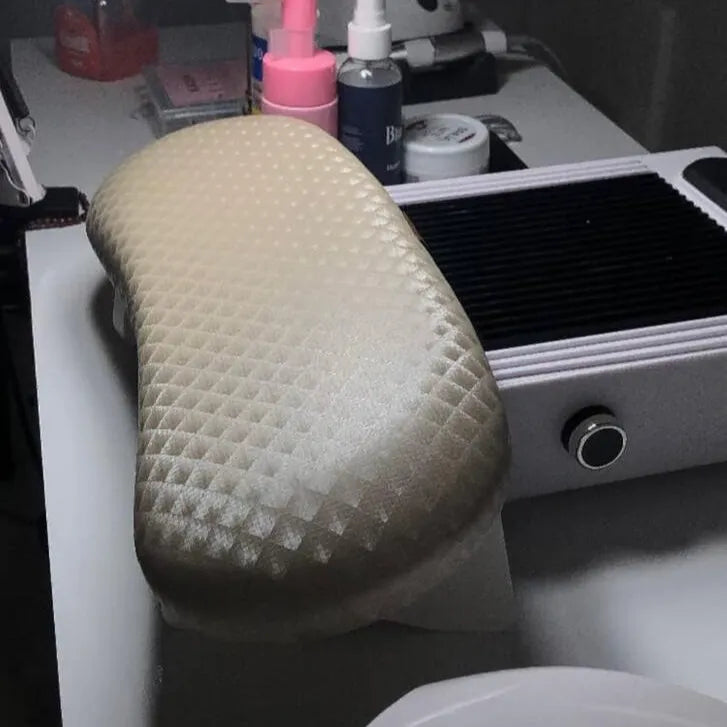 Apoio Suporte De Braço Mão Manicure Semi-curvo Altura 10cm