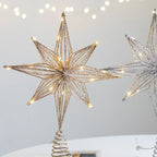 Estrela Decorativa LED para Árvore de Natal