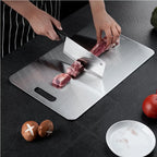 Tábua De Corte 100% Titânio Puro 30x20cm | [ANTI-BACTERIAS]