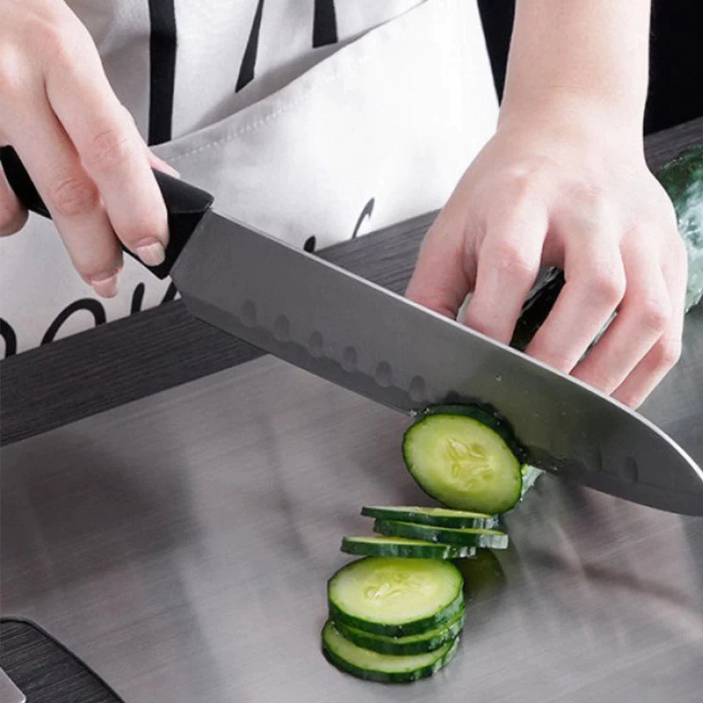 Tábua De Corte 100% Titânio Puro 30x20cm | [ANTI-BACTERIAS]